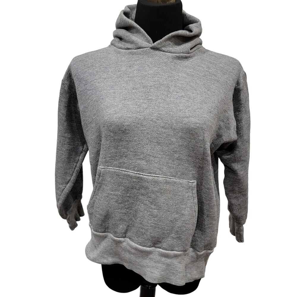 Gym-Master Small Vintage 80s Nova Scotia Textiles TriBlend Hoodie Gorpcore Retro - Picture 1 of 8